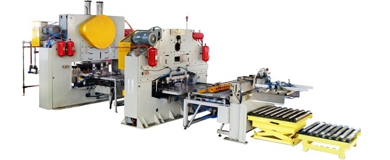 Linea di produzione di scatole da 380V 2 pezzi Pesce in scatola Pasta di pomodoro Fagioli Scatola di scatola corpo di fabbricazione Punch Press Machine 0