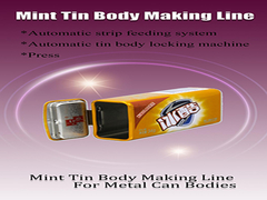 Sistema d'alimentazione della striscia automatica automatica di Tin Body Locking Machine And
