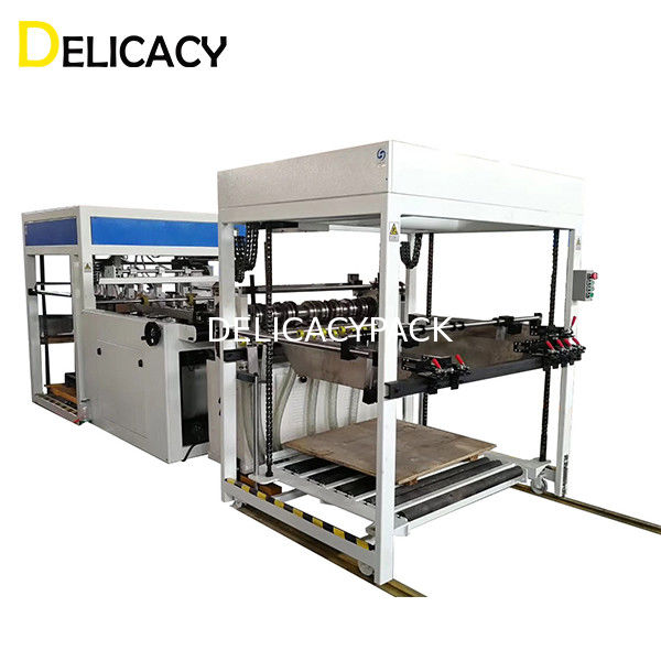 Personalizzazione Superb Automatic Feed-In Metal Tin Can Body Making Circle Knife Gang Slitting Machine per la scatola di latta chimica