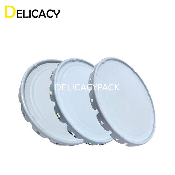 Coperchi della latta del metallo del ferro del substrato della latta per 10L intorno al secchio chimico industriale della pittura