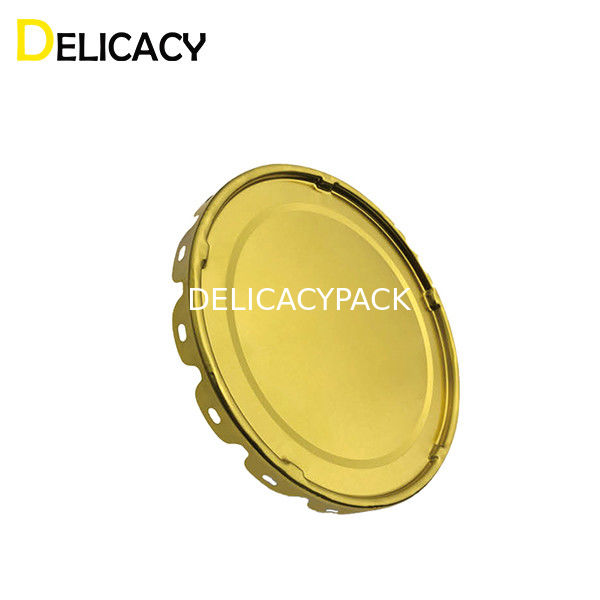 Coperchi della latta del metallo del ferro del substrato della latta per 10L intorno al secchio chimico industriale della pittura