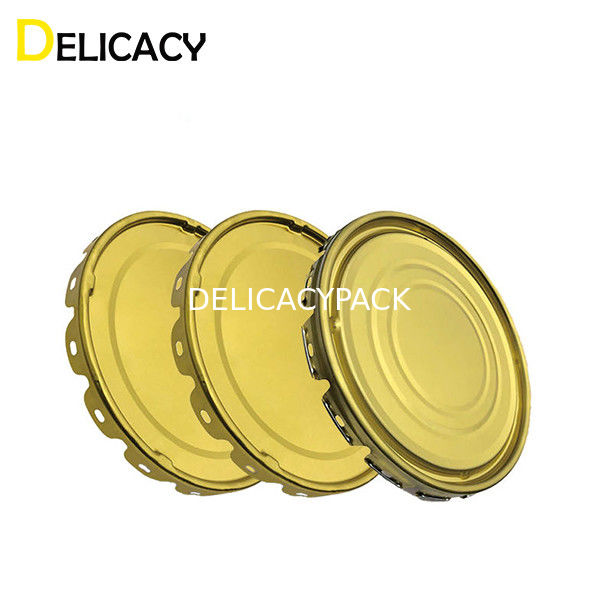 Coperchi della latta del metallo del ferro del substrato della latta per 10L intorno al secchio chimico industriale della pittura