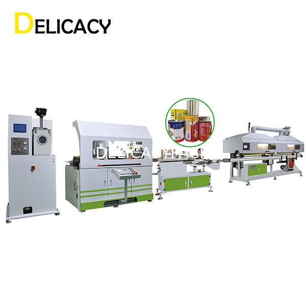 75Kw 5L Linea di produzione di barattoli di latta, spolverizzano la latta chimica ricoprente che fa la macchina