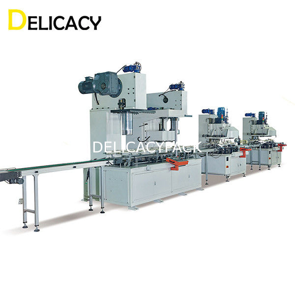 Industriale chimico automatico di 35KW Linea di produzione di barattoli di latta For può Pail Making