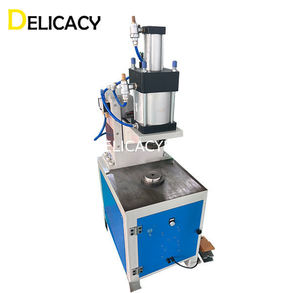 Semi Macchina per la produzione di barattoli di latta Flanging automatico per le latte rotonde 99mm 127mm