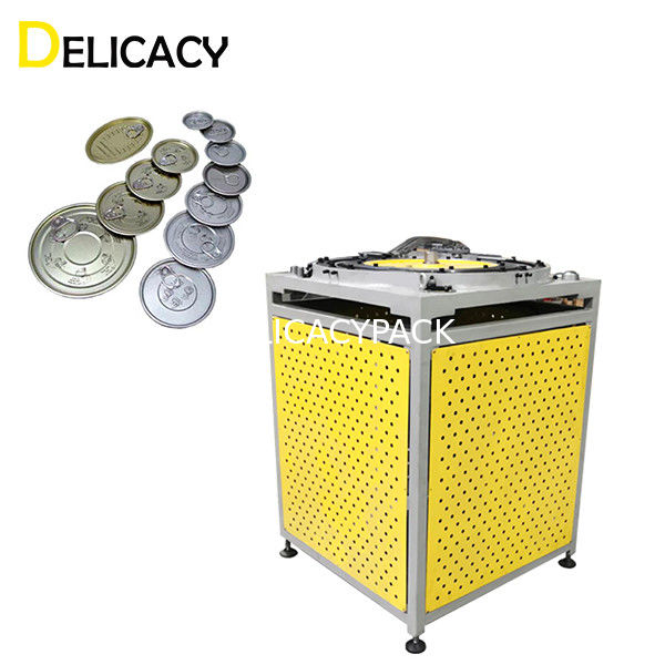 La linea che arriccia il metallo Tin Can End Making 1500 di Macchina per la produzione di barattoli di latta For si conclude/minuto