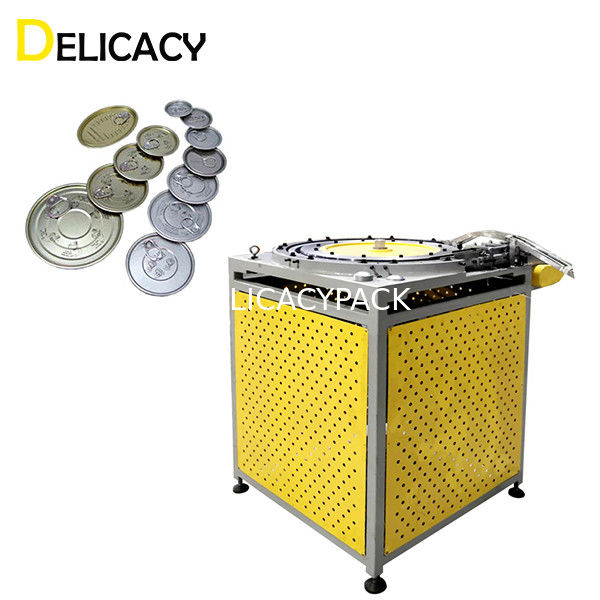 La linea che arriccia il metallo Tin Can End Making 1500 di Macchina per la produzione di barattoli di latta For si conclude/minuto