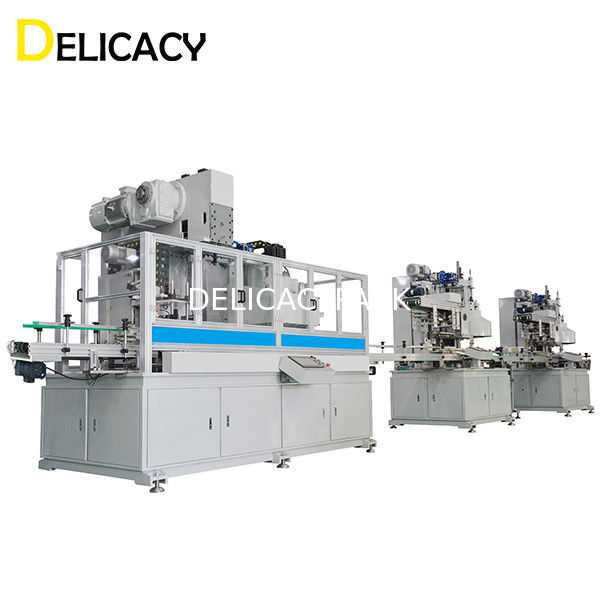 Fabbricazione rettangolare dei corpi della latta Tin Can Making Machine For del piccolo quadrato automatico di 30CPM