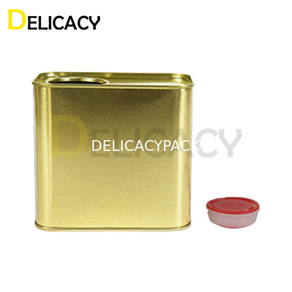 Macchina per la fabbricazione di scatole da stagno da 380V per scatole di stagno quadrate da 0,5L