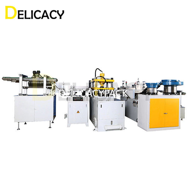 Migliorare l'efficienza della produzione con saldatore a manopola di tipo C completamente automatico per 4L di coperture rettangolari