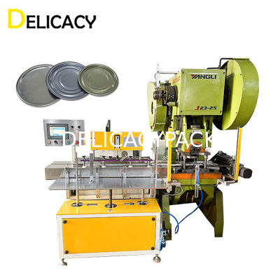 La striscia automatica che alimenta Tin Can Manufacturing Machine For può coperchi 125mm fondo inferiore di 99mm