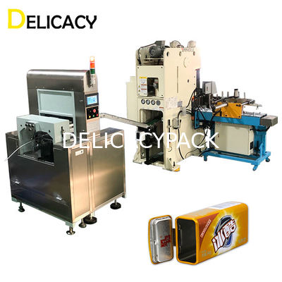 Sistema d'alimentazione chiudente automatico della striscia di Tin Can Making Machine With